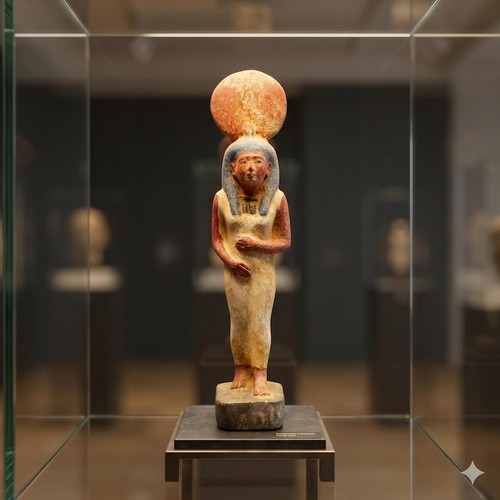 Hathor statue ancient - hathor,