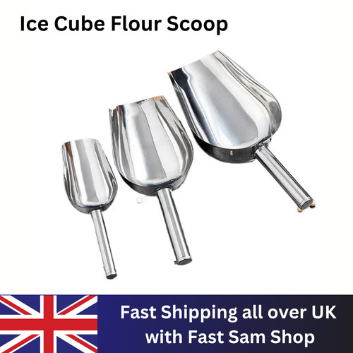 Stainless steel ice cube flour - stainless,