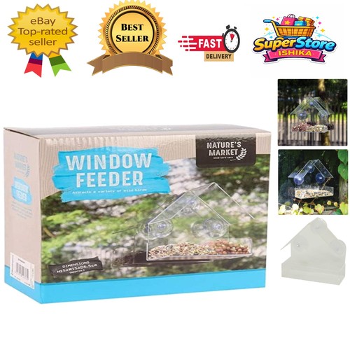 Kingfisher window bird feeder - kingfisher,
