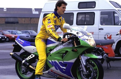 Michael schumacher benetton - schumacher, on