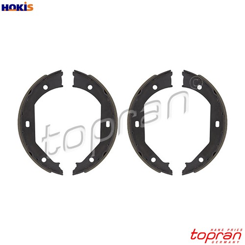 Brake shoe set parking - brake,