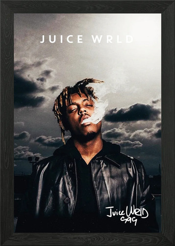 Juice wrld framed wall art - wrld,