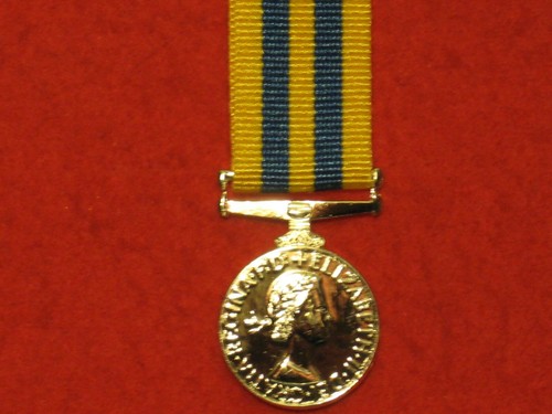 Miniature british korea medal - miniature,