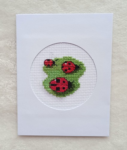 Handmade cross stitch - cross,