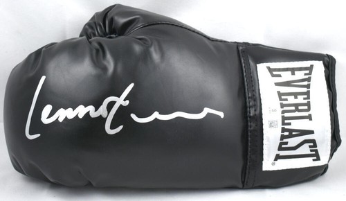 Lennox lewis autographed - lennox,