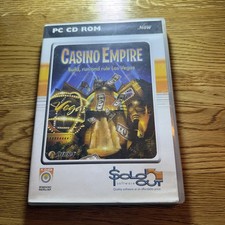 Casino Empire - Sold Out Software, PC CD ROM, Build Your Own Casino