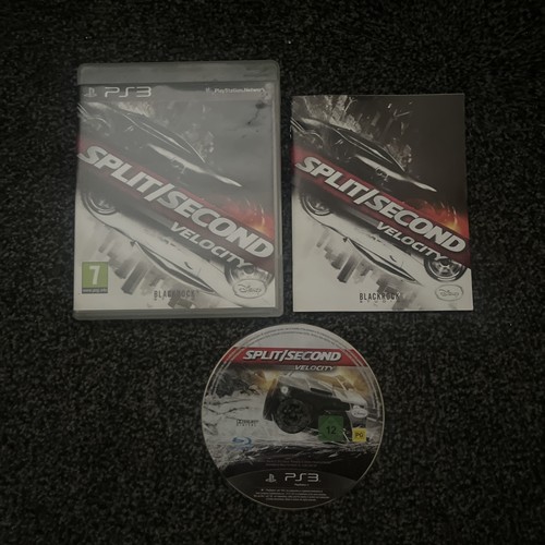 Split second velocity - split/second:,