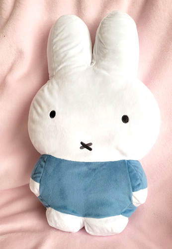 Miffy fluffy cushion that