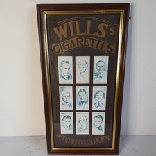 Vintage Wills Framed Famous