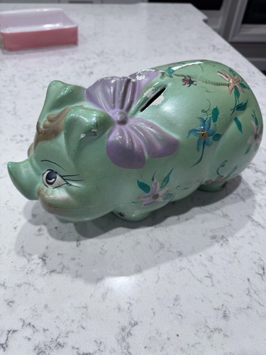 Piggy bank large jumbo pink - piggy,