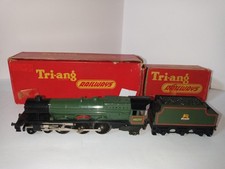 Vintage Triang 00 Gauge 4-6-2 Princess Elizabeth Loco/Tender For Spares/Repair!