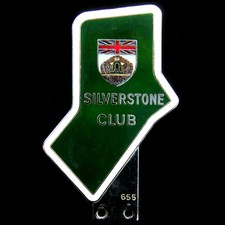 Silverstone Club Car Badge