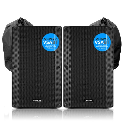 Pair active pa speakers - of,