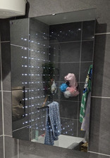 Bathroom Mirror Wall Hung Mount Led Lights Rectangle Illuminated 500 x 700mm