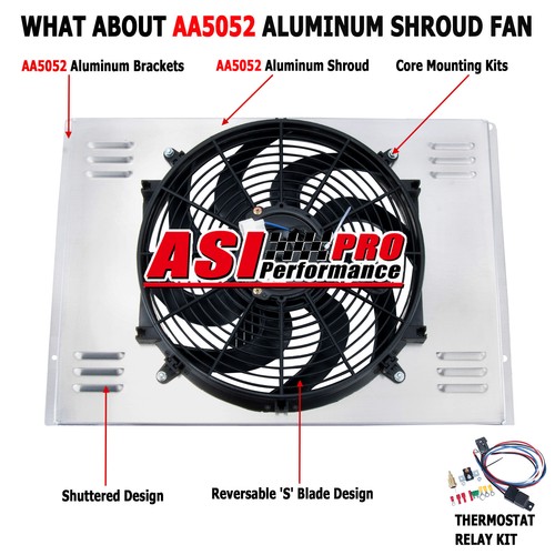 Aluminum shroud fan for - aluminum,