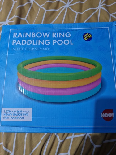 Kids rainbow ring paddling - rainbow,