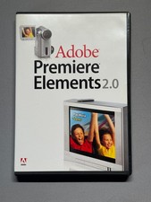 ADOBE PREMIERE ELEMENTS 2.0 - Digital Editing Software CD-Rom & Serial