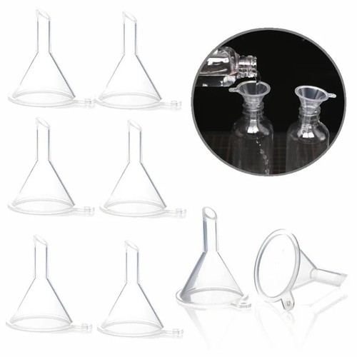 10x mini plastic funnel oil - mini,