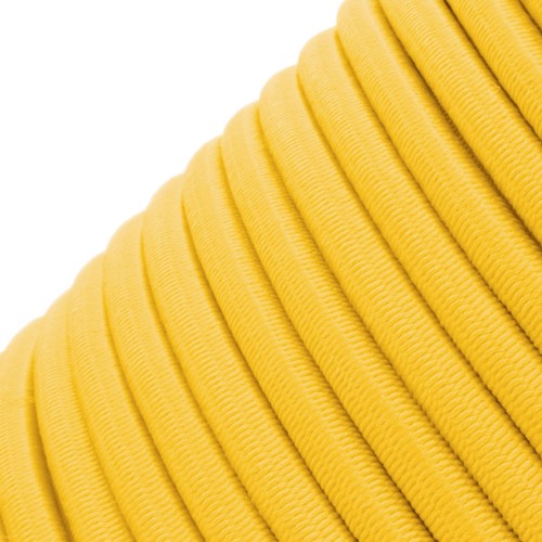 Yellow round elastic - round, bungee