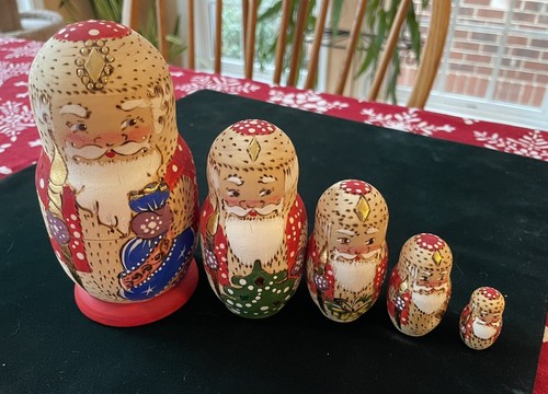 Vintage russian nesting - russian,