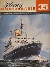 Model Blueprints Construction Plans LOK Plany Modelarskie Stefan Batory Ship