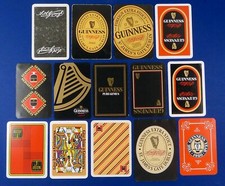 Vintage guinness playing cards - guinness,