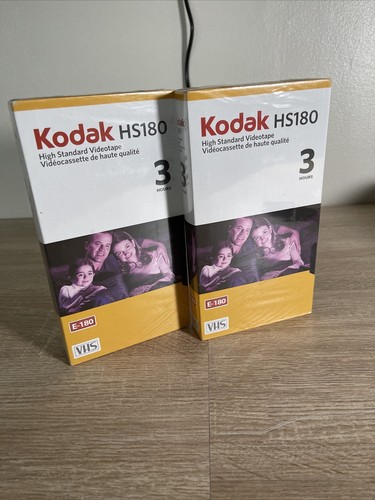 Kodak hs180 180min 3hour - 180min, vhs