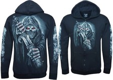 Zip Up Hoodie Grim Reaper's