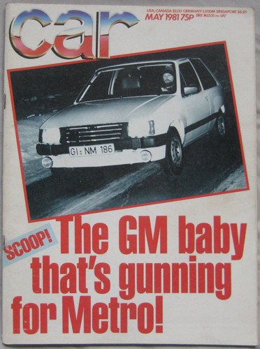 Car may 1981 featuring renault - may,