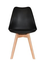 AVC Designs Black Home Office Kitchen Dining Chair with Padded Seat inc Warranty