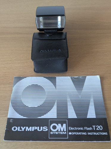 Olympus t20 shoe mount - olympus, flash