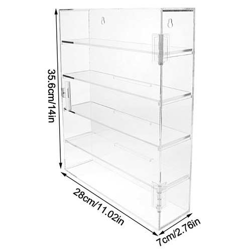 Tier clear display - 5-tier,