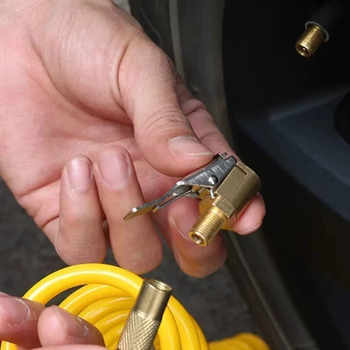 Tyre valve air chuck inflator - valve,