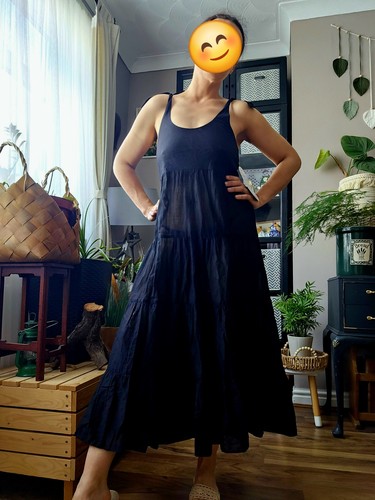 Bnwt indian ocean - black, cotton