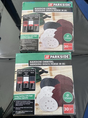 Parkside 60pc orbital - orbital, sanding