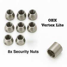 8x Security Locking Nuts For