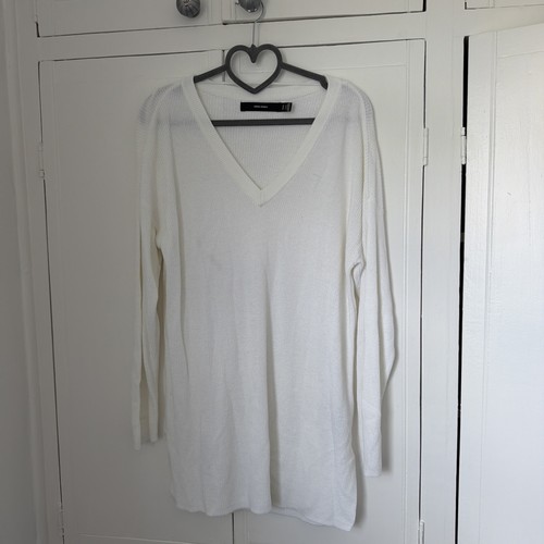 Vero moda white fine knit - vero, fine-knit