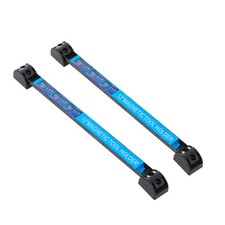 2pc Magnetic Bar Tool Wrench Strip Holder Wall Storage Rack Organiser Rails 12"