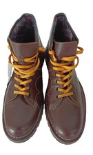 Grafter Heritage Range Monkey Boots Brown Leather Size:UK 11 - NWT