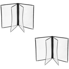  2 Pieces Recipe Folder Menu