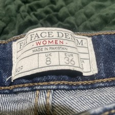 Fat Face Mid Blue Wide Leg