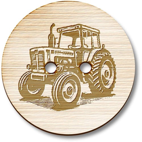 Farm tractor wooden sewing - tractor',