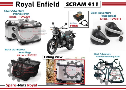 Royal enfield scram 411 - royal, "scram
