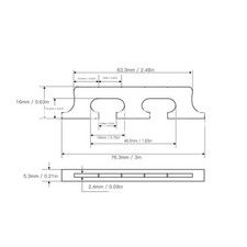 Hot 4 String Banjo Bridge