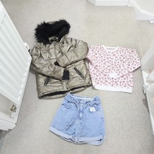 girls bundle coat 11-12 years