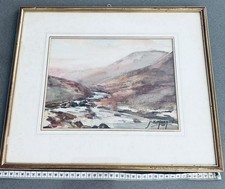 Watercolour Painting Framed By