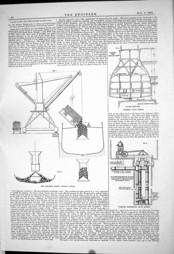 Old print movable crane - movable,