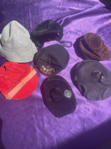 Vintage hat lot hats - 7,