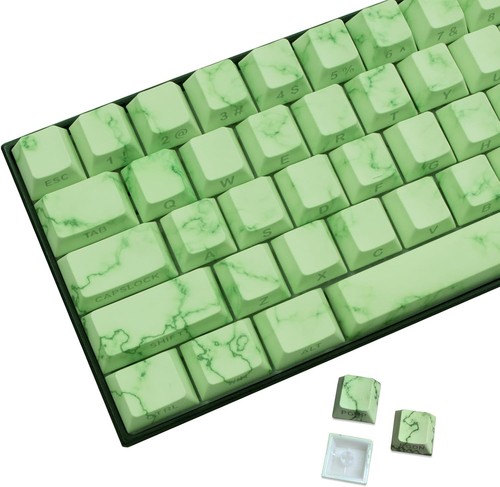 Green keycaps pbt - green,
