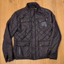 Used Excellent Condition Mens Crosshatch Navy Padded Jacket. Size Large